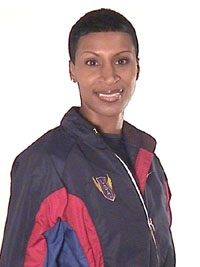 Tisha Waller, the first American to rank as high as #2 globally (1998) in the high jump in 10 years