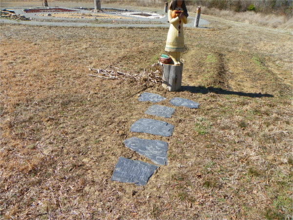 Petroglyph Stepping Stones